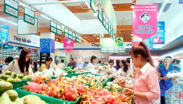 A supermarket in HCMC (Photo: SGGP) A supermarket in HCMC (Photo: SGGP)